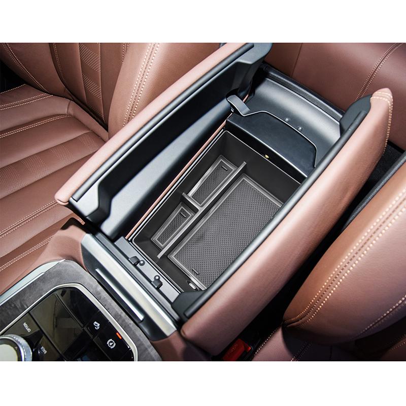 Center Console Organizer for BMW X5/G05 X7/G07 -2024, X6/G06 -2024, Ert Tray Armrest Storage Box Interior Accessories