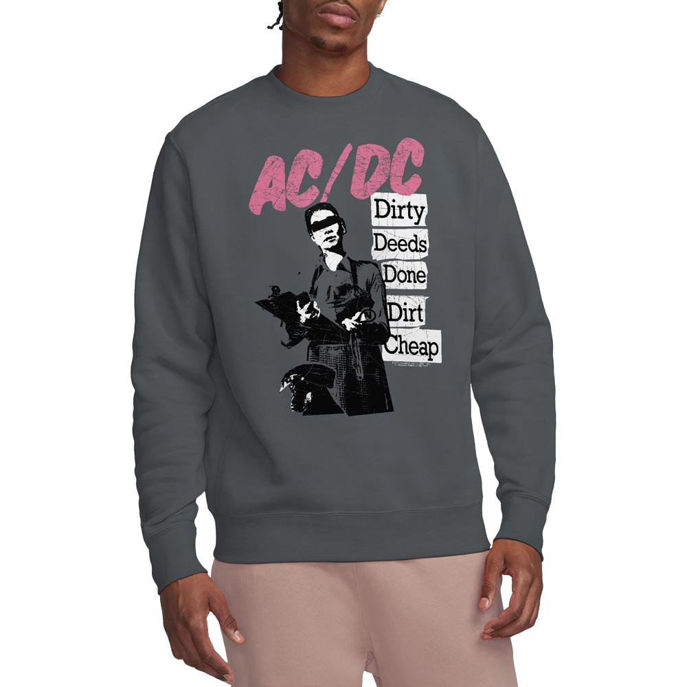 AC/DC Unisex Adult Dirty Deeds Sweatshirt