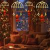Santa Parachute LED Decor-USB-Powered 8 Modes Remote Control Indoor Outdoor Application Great for Christmas Home Festivities