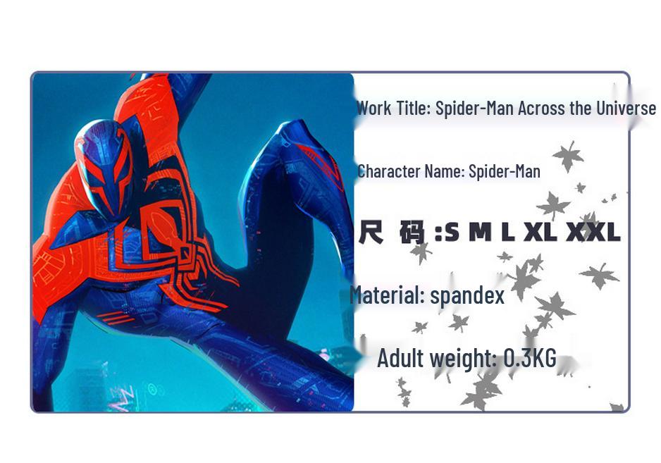 2099 Black Spider Bodysuit: Marvel Cosplay Costume for Stage & Halloween