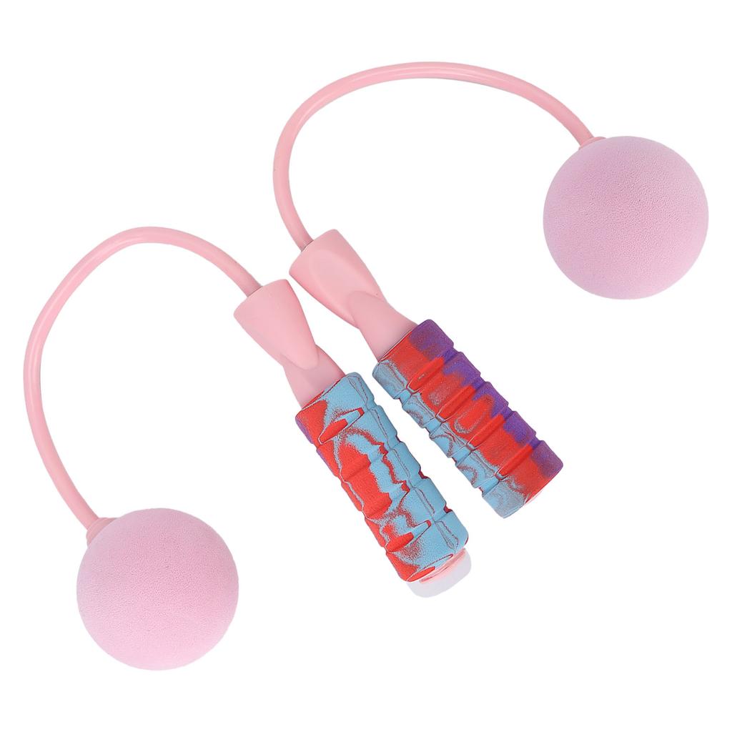 Ropeless Jump Rope Fitness Sports Training Fat Burning Cordless Jumping Rope (Pink)