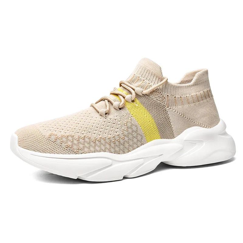 Fashion 2025 Men Shoes Comfortable Sneakers Breathable Running Shoes for Men Mesh Tenis Sport Shoes Waling Sneakers Sapato Masculino Bhi