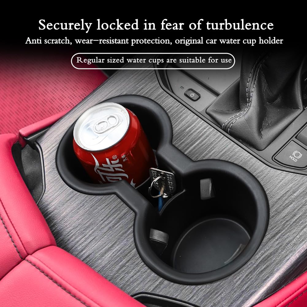 Toyota Land Cruiser 300 Series LC300 Exclusive Drink Holder Center Console Storage Box TPE Console Tray Interior Parts Accessories