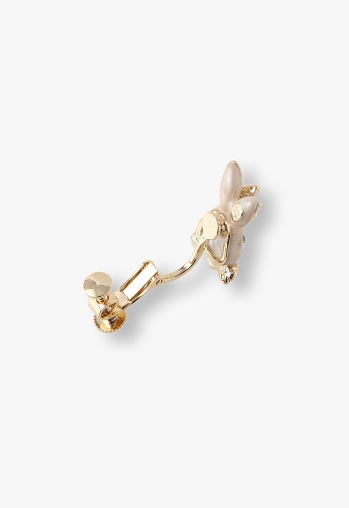 Rabbit motif earrings SAME1501 XW [Anna Sui]