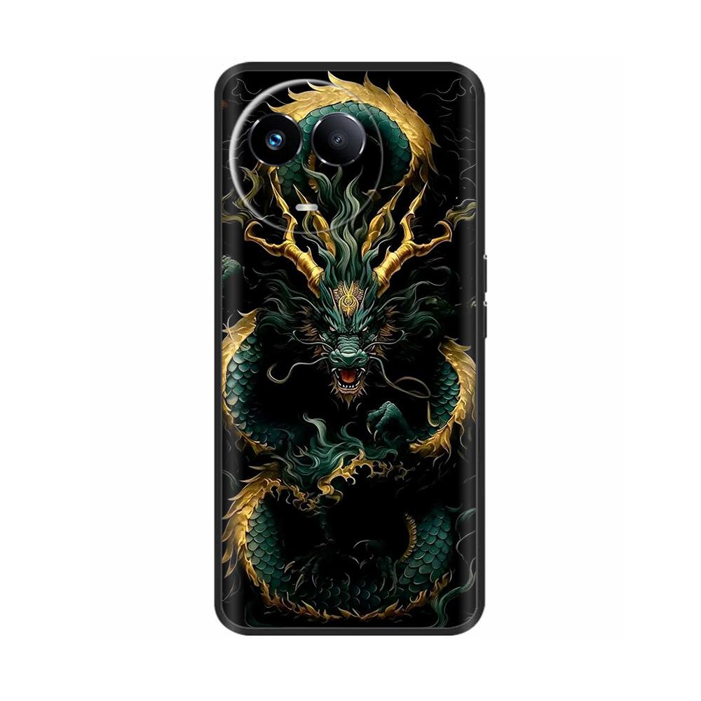 For Realme 11 5G Case Cute Design Soft Liquid Silicone Back Cover For Realme 11X Realme11 11 X 2023 RMX3785 Protection Housing