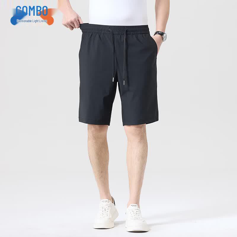 Kangbo Men s Ice-Feel Quick-Dry Athletic Shorts L