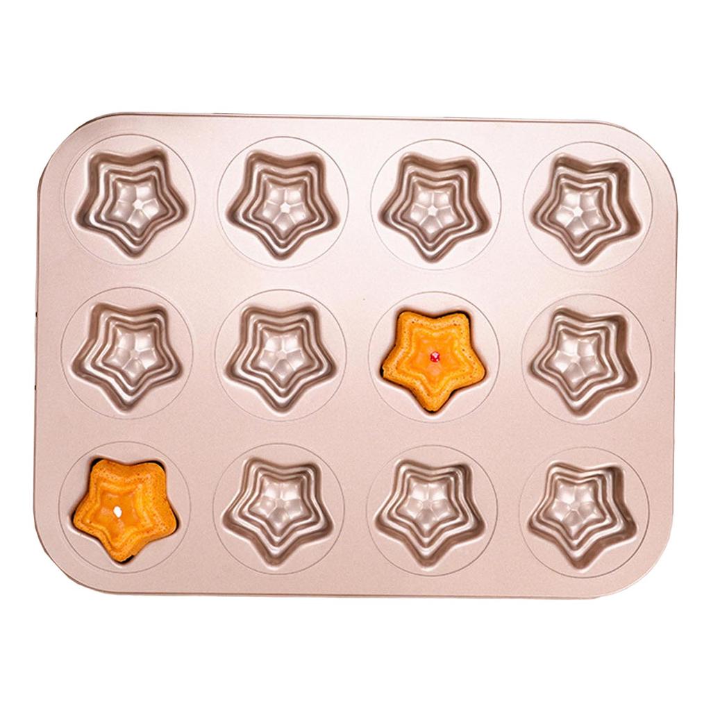 Všestranná forma na pečení dortů Snadno vyjímatelné formy na dorty Formy na pečení ve tvaru hvězdy Vhodné pro domácí kuchyně a cukrárny