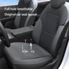 Per Nuova Tesla ModelY Juniper 2025 Cuscino Sedile in PU Perforato Traspirante Universale Divisibile Protezione Sedile Auto Accessori Interni