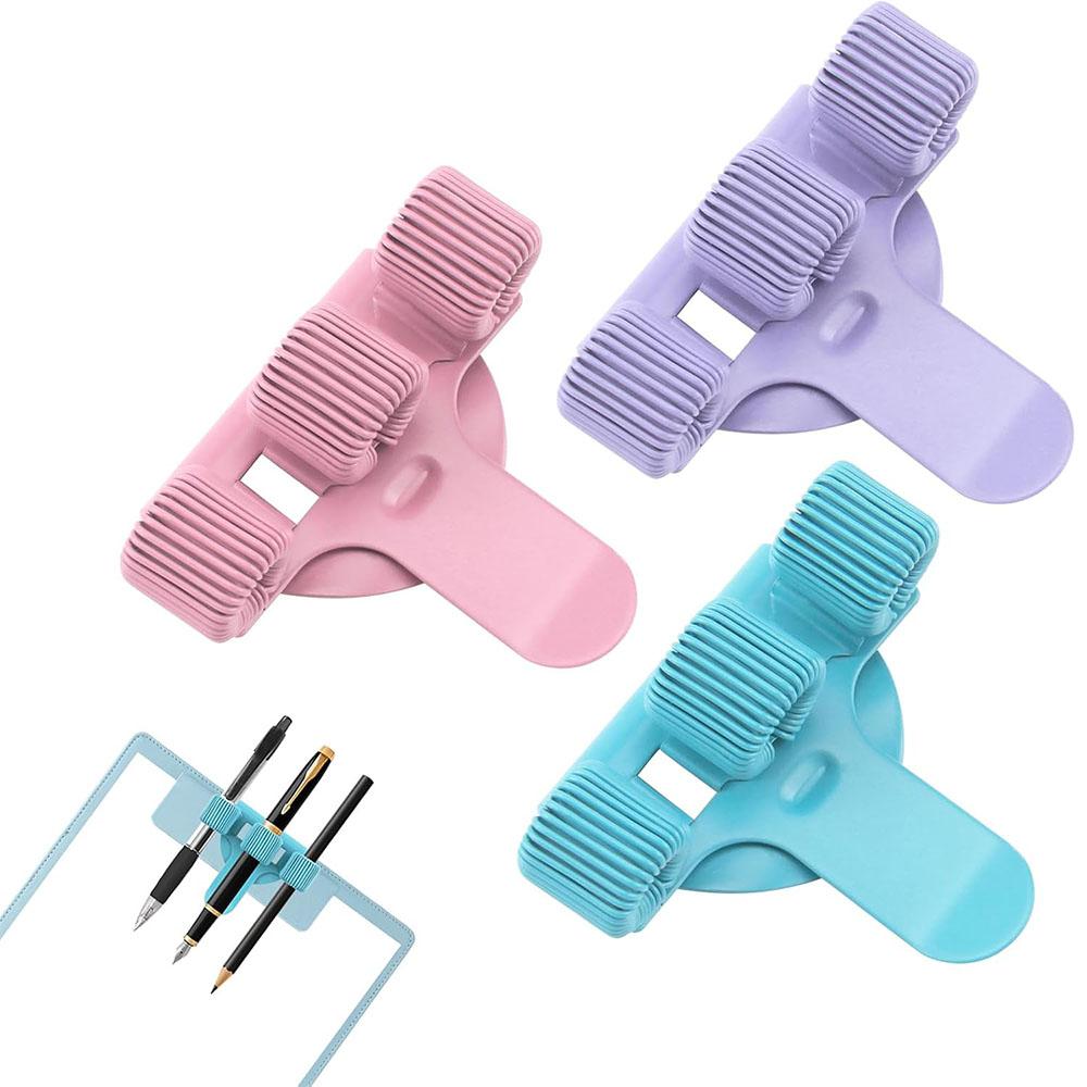 

3pcs Stainless Steel Adjustable Three-Hole Pen Holder