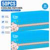 Disposable Cooling Gel Patch 10H Non Woven Ice Sticker for Summer Heat Relief Outdoor Camping Hiking Body Cooling Care Pad Use