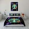 Glowing tree with celestial symbols. Bedding sets Duvet cover sets Duvet covers Pillowcases(1 * Duvet Cover 2 * Pillowcases, without duvet insert)