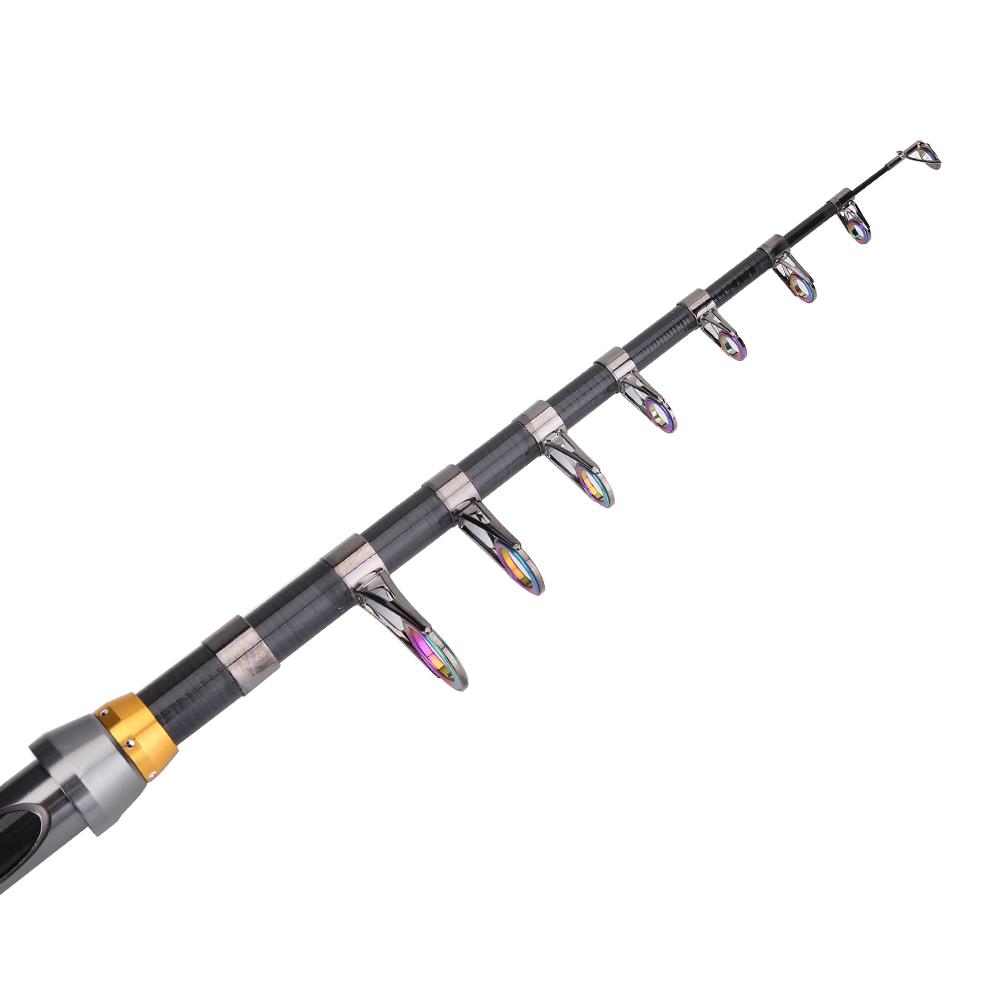 5 Size High Quality Carbon Fiber Portable Hard Fishing Rod Poles Freshwater Fishing Accessory
