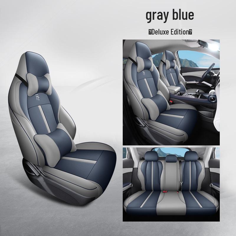 BYD PLUS 5-Seat Full Leather Car Seat Cushion for All Seasons