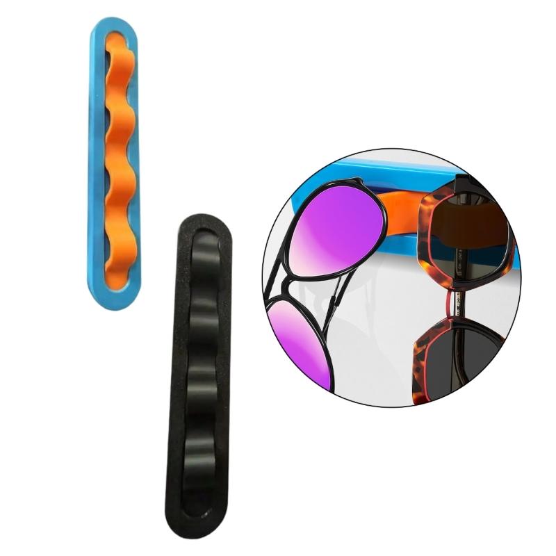 Pack of 2 Space Saving Wall Mounted Organizers for Eyewear Small Items Storage Glasses Sunglasses Stand
