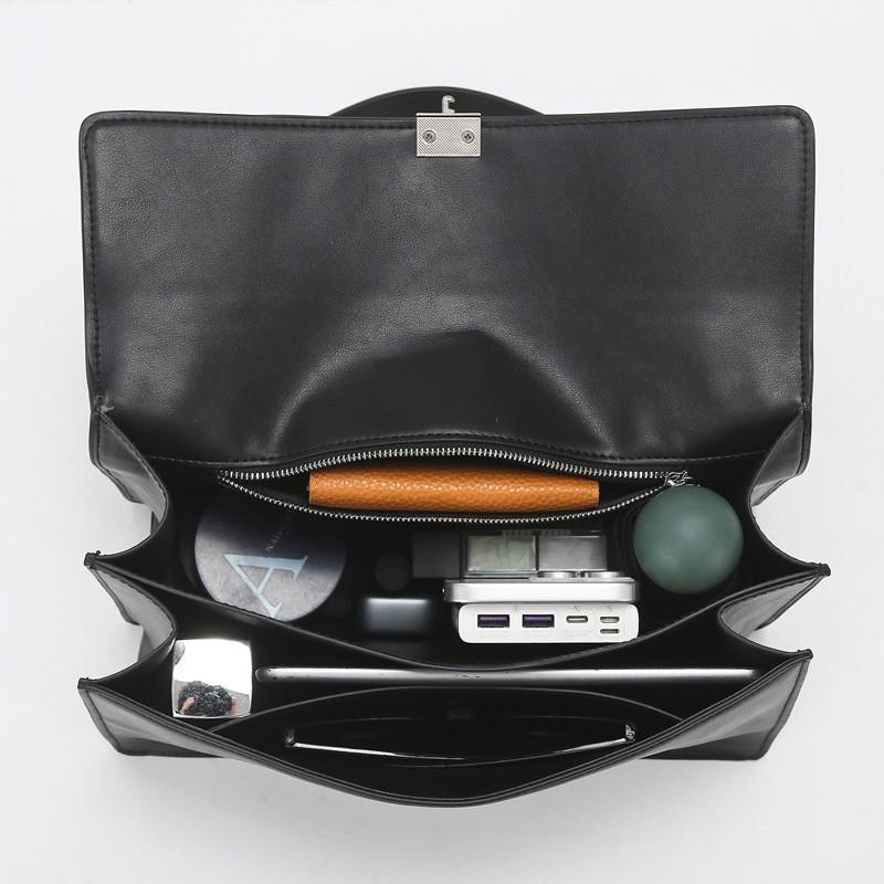 Large Capacity Tote Bag Women Minimalist Chic Crossbody Shoulder PU Leather Black Beige 2026