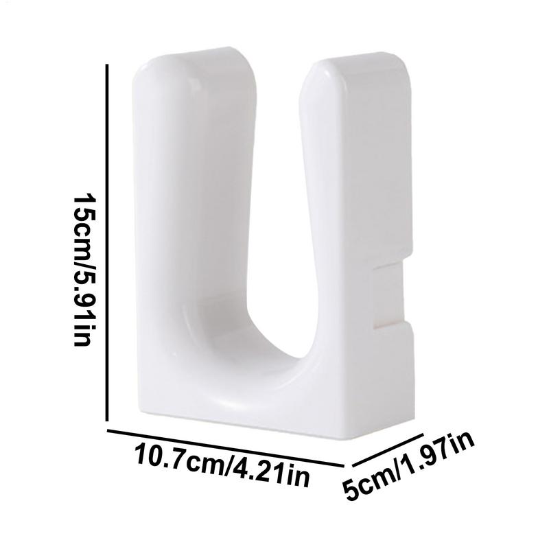 Wall Mounted Boot Hooks Wall Boot Organizer Tall Shoe Holder Wader Hangers No Drilling Installation Boot Trays for Entryway