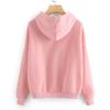 2022 Trendy Women's Loose Fit Printed Hooded Sweatshirt - Multi-color