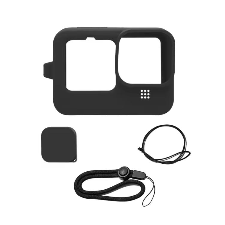 Hero 13/12/11/10/9 Silicone Protective Case Drop-proof Lens Cap For GoPro Hero 13 12 11 10 9 Black Action Camera Accessories
