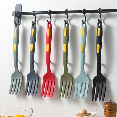 Flexible Cooking Utensils Multi-Function Spaghetti Silicone Fork Salad Forks