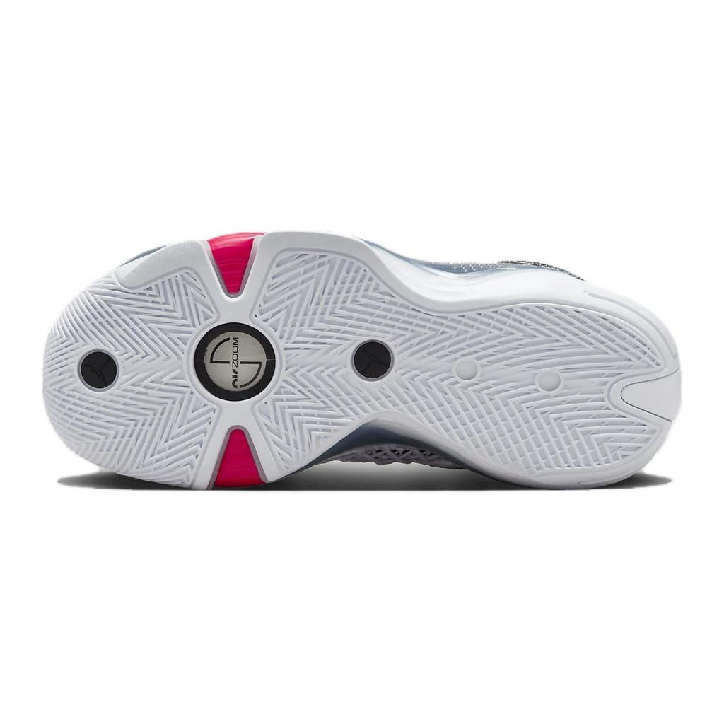 Jordan Air Jordan 38 Low GS Comfortable Mid top Basketball Shoes Black White Red Unisex DZ3499-101