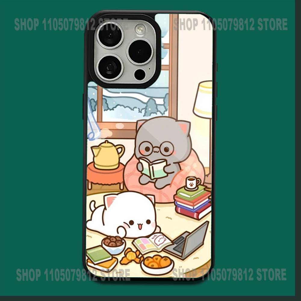 Cute BuBu D-DuDu Phone Case For iPhone 16,15,14,13,12,11,Plus,Pro,Max,Mini Soft Magesafe Magnetic Wireless Charge
