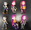 6pcs/Set Kpop Demon Hunters Action Figure Toy Rumi Mira Zoey Sussy Figurine Doll For Fans Gift Boxed