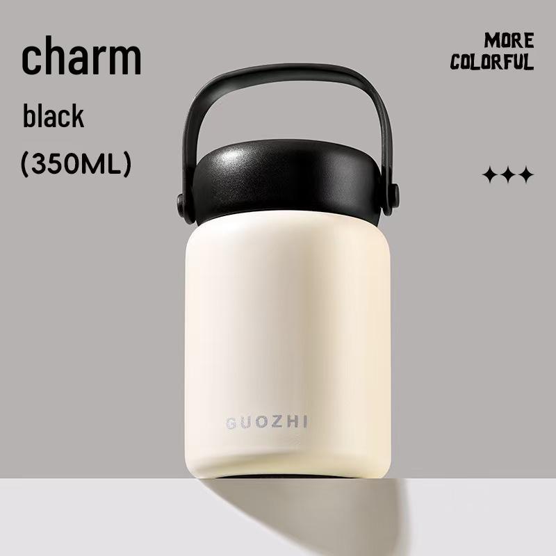 Stainless Steel Insulated Pocket Thermos: Fresh Color Tea & Water Cup for Office or School Use