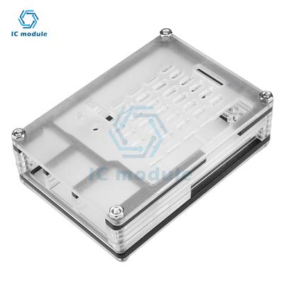 Clear 9-Layer Acrylic Case Protective Case Clear Case for Raspberry Pi 5