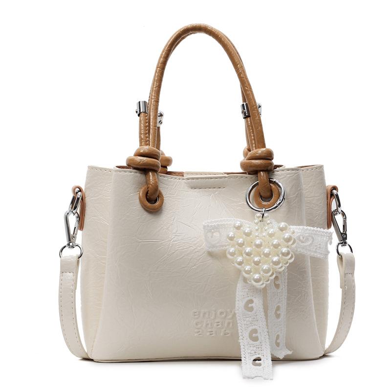 New Portable Bucket Bag Women's Casual Versatile Shoulder Messenger Bag