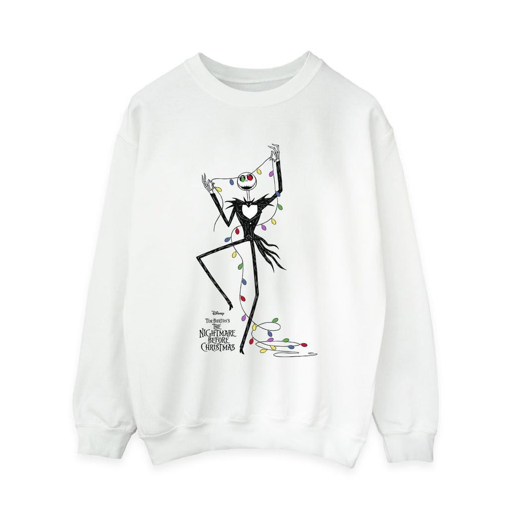The Nightmare Before Christmas Womens/Ladies Lights Sweatshirt