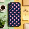 Classic Polka Dot Pattern  Phone Case Black Silicone Soft For Samsung S25,S24,S21,S22,S23,S30,Ultra,S20,Plus,Fe,Lite