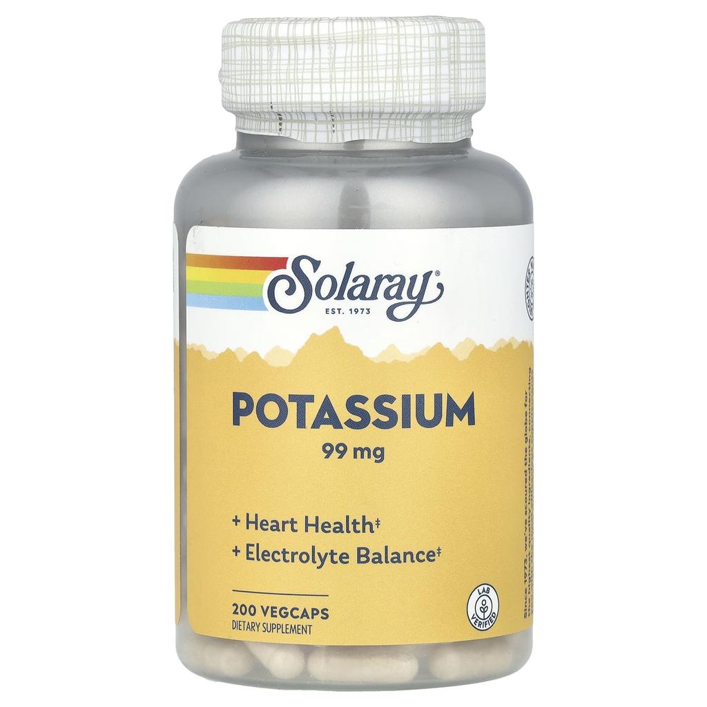 Potassium, 99Mg, 200 Veggie Caps