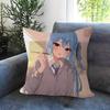 Suichan Hoshimachi Suisei Animation HHololive  Pillow Cover for Bedroom Room and Living Room Sofa Decorative Cushion Cover
