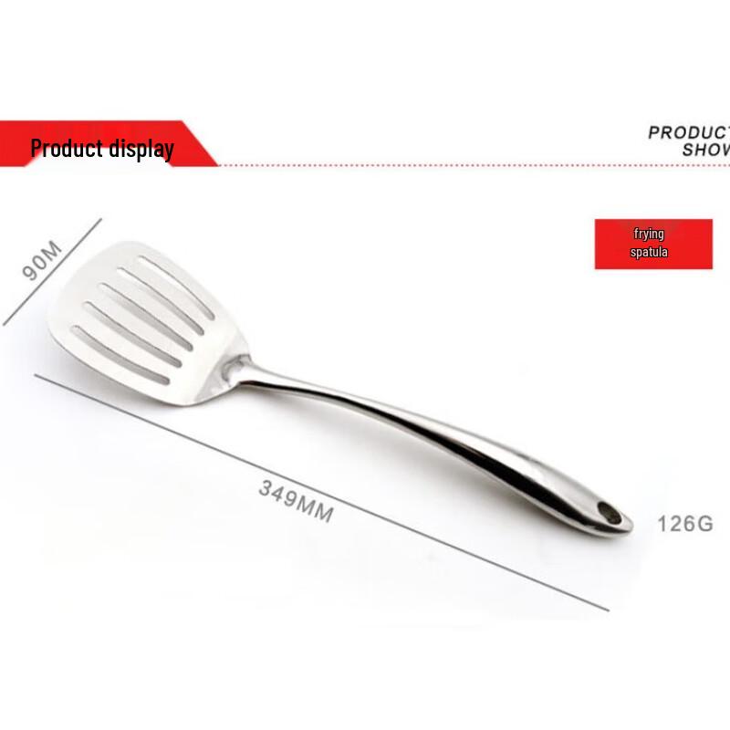 ZISIZ Stainless Steel Slotted Spatula Set