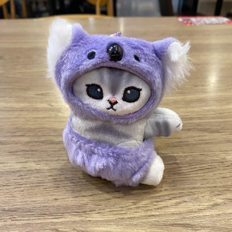 Плюшева іграшка кіт Мофусанд, кліпса на плече з мультяшним дизайном коали та єнота для декору дитячої кімнати