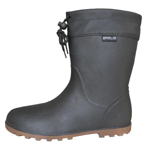 [Fuji Gloves Industry] Work Boots, Short Length, with Cover, TPE, Lightweight, Flexible, Antibacterial, Odor-Resistant, Cold-Resistant, 6351 BLACK, La
