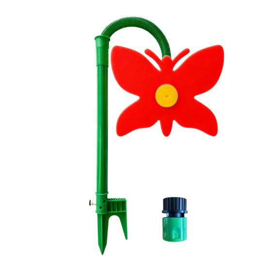 

Butterfly Garden Sprinkler, 360-Degree Rotating Lawn Water Sprinkler, Fun Dancing Butterfly Sprinkler for Yard Garden Watering, Dogs Kids Outdoor A