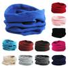 Warm Winter Scarf Fleece Neck Snood Gaiter Multifunctional Neck Warmer for Skiing and Snowboarding
