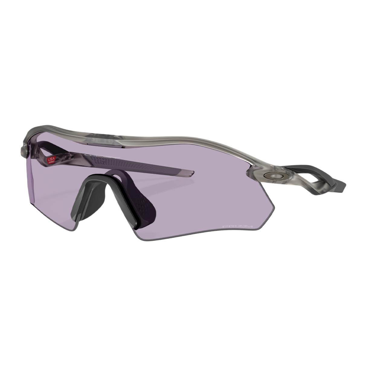 

Oakley Logo Detail Plastic Irregular Sunglasses Unisex Couple Grey 65 серый