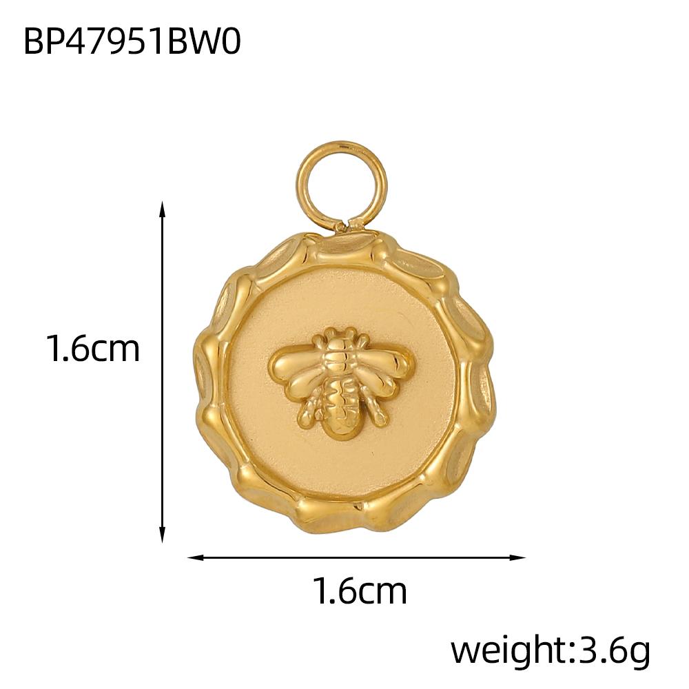 CARLIDANA Classic Stainless Steel Zircon White Shell Butterfly Charms Dragonfly Pendant for Children's Womens Jewelry Making