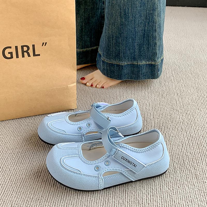 CRLAYDK Summer Women's Ballet Flats Comfort Slip On Work Shoes Casual Walking Moccasins Strap Lady Work Dressy Driving Loafers