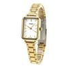 Standard Quartz Watch LTP-V009G-7E Women's White Gold Analog Case, Slim 3-Hand Design Style Fit