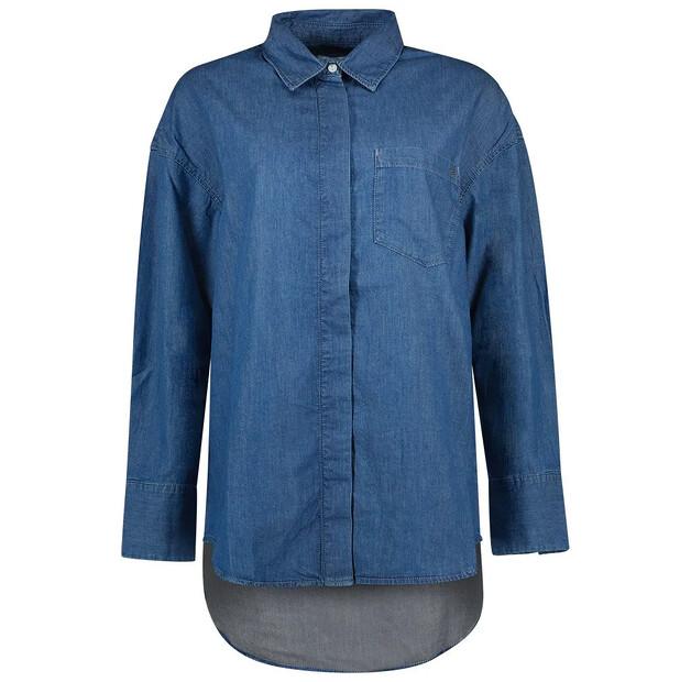 Salsa Jeans 21007012 Oversize рубашка с длинным рукавом