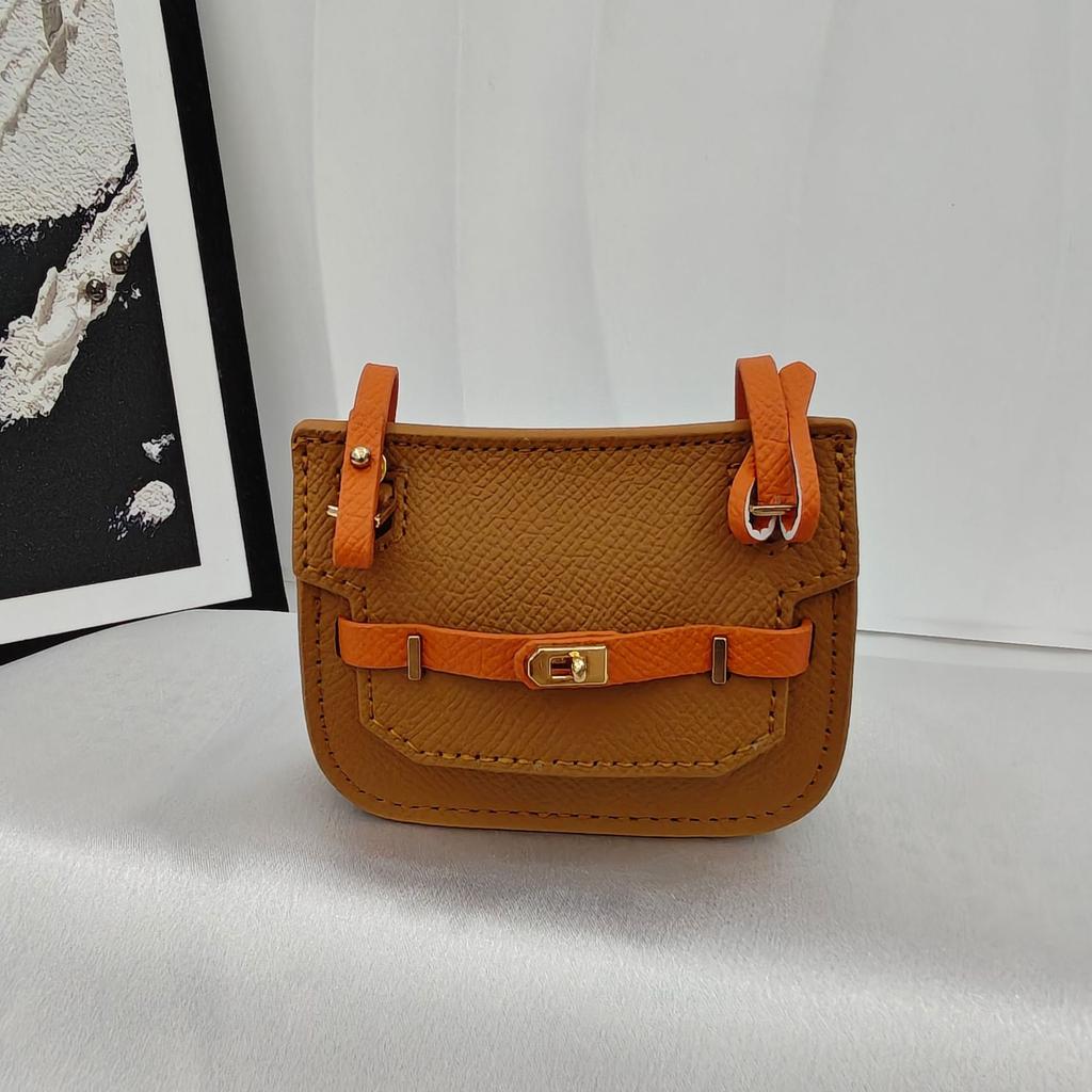 New gypsy small square messenger mini bag contrasting colors DIY versatile mini mouth red envelope key bag car pendant
