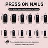 European Leopard Print 3D Cherry Blossom Long False Nails with Detachable Tips