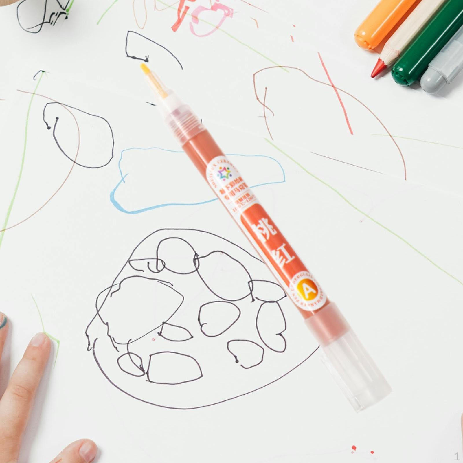 

Керамический подглазурный маркер 5,5x0,6 дюйма для рисования, многоцелевой легкий цветной надписи на керамике Pink