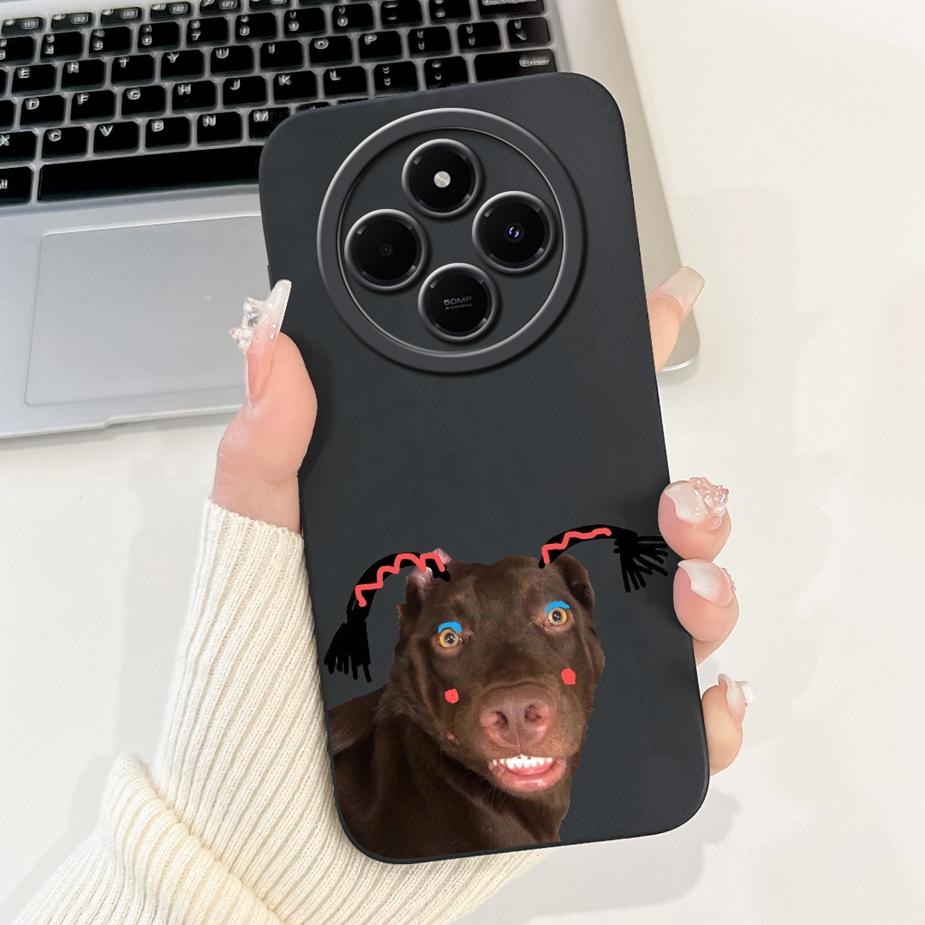 For Xiaomi Poco C75 Case Redmi 14C Cute Dog Panda Cartoon Cover Soft Silicone Phone Case For Xiaomi Redmi 14C PocoC75 C 75 Shell