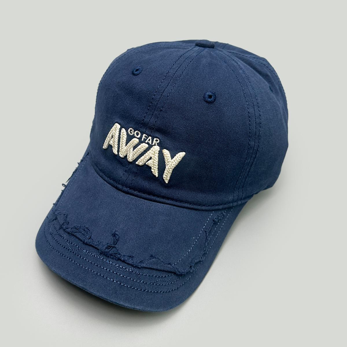 

Personal Broken Style Embroidered Letters Baseball Hats New Men Women Sunshade Outdoor Versatile Ins Fashion Retro Peaked Caps 52-60cm