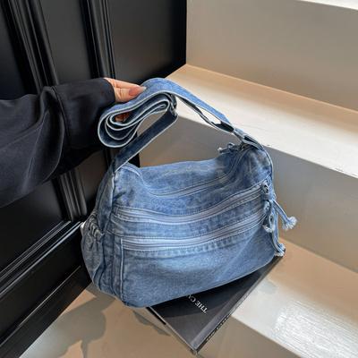 Fashionable Single-shoulder Crossbody Bag Tote Bag Commuter Large Bag