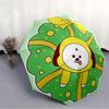 1pc BT21 Christmas wreath Automatic Open/close Umbrella, Portable Travel Umbrella, Everyday Use - Outdoor Accessory, Artistic Pattern, Compact Design,